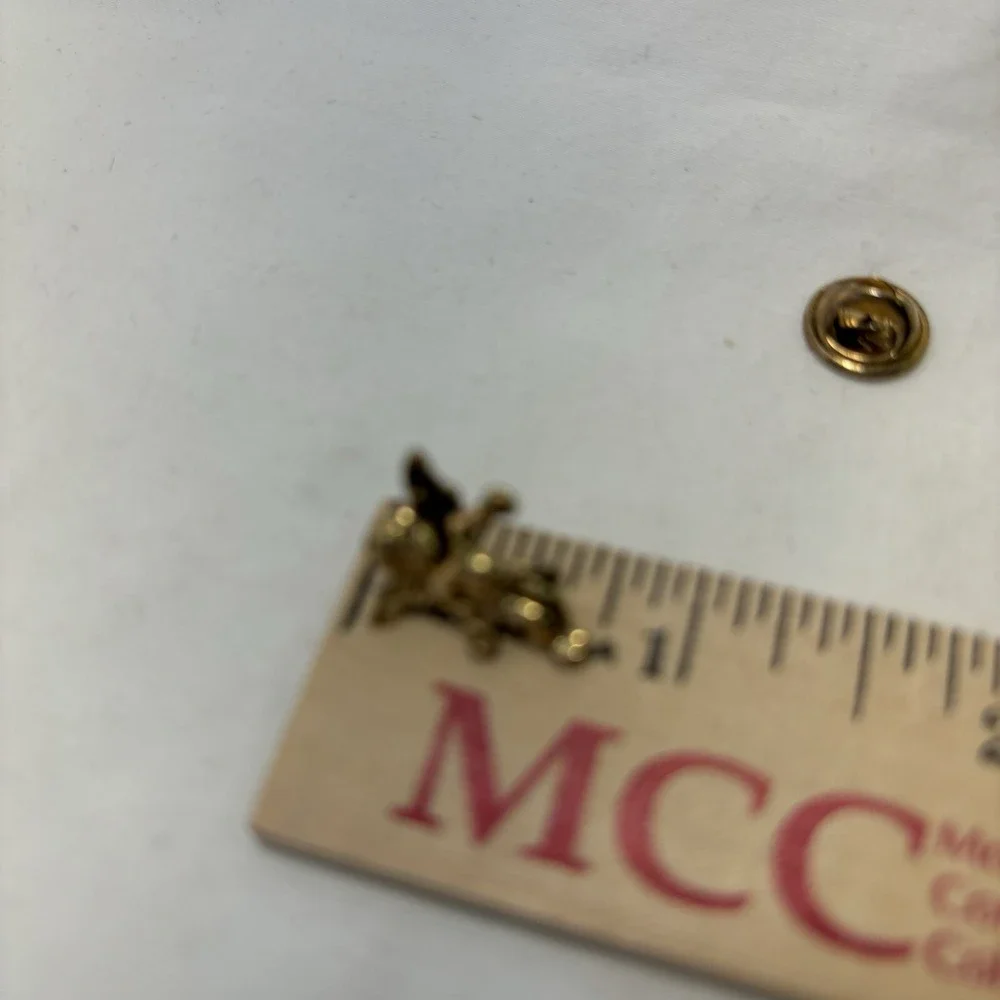 Angel On My Shoulder Guardian Angel Gold Toned Lapel Pin Male